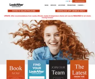 Lookafterhairco.com(LookAfter Hair Company) Screenshot