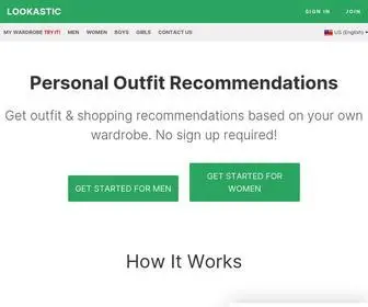 Lookastic.com(Personal Outfit Recommendations) Screenshot