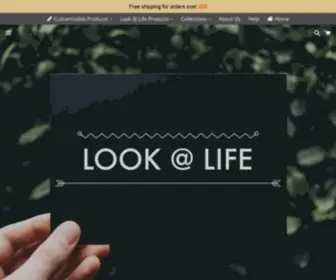 Lookatlife.store(We believe that our collection of products) Screenshot