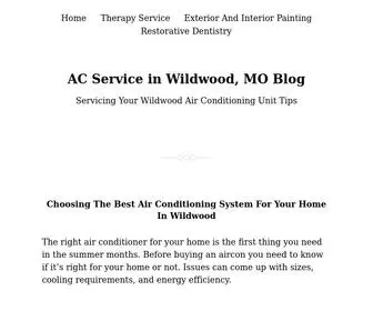 Lookbookoutlet.com(AC Service in Wildwood) Screenshot