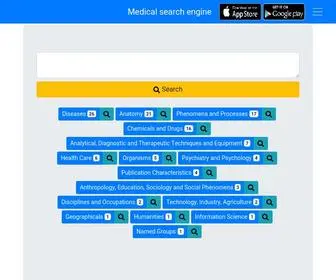 Lookformedical.com(Medical search) Screenshot