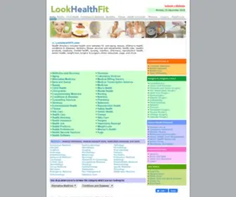 Lookhealthfit.com(Health Directory) Screenshot