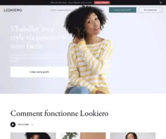 Lookiero.fr(Personal Shopper en Ligne) Screenshot