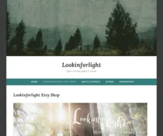 Lookinforlight.com(Intention) Screenshot