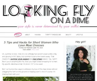 Lookingflyonadime.com(Looking Fly on a Dime) Screenshot