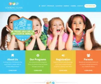 LookingglassCDc.com(Infant through School Age childcare) Screenshot
