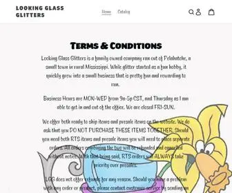 Lookingglassglitters.com(Looking Glass Glitters) Screenshot