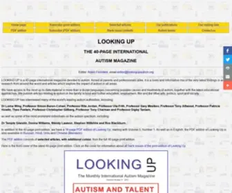 Lookingupautism.org(LOOKING UP) Screenshot