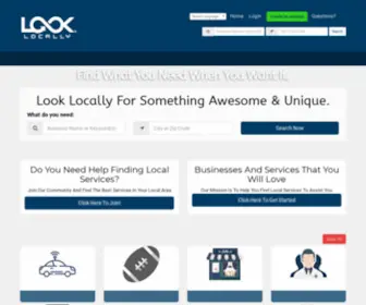 Looklocally.com(Look Locally) Screenshot