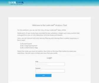 LookLook-Analysis.com(LookLook Analysis tool) Screenshot