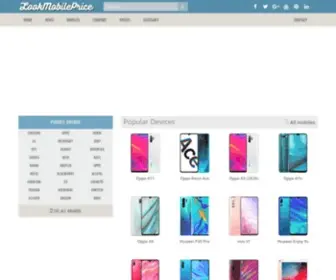 Lookmobileprice.com(Mobile phone reviews) Screenshot
