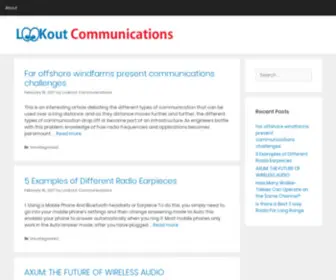 Lookoutcommunications.com(Lookoutcommunications) Screenshot