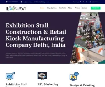 Lookpart.com(Stall Design fabrication Company) Screenshot