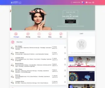 Lookplex.com(Beauty services at home) Screenshot