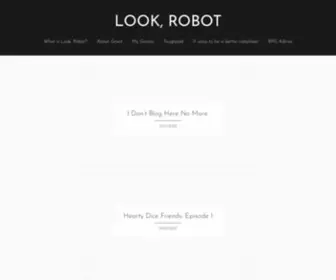 Lookrobot.co.uk(LOOK, ROBOT) Screenshot