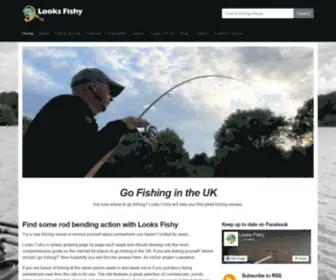 Looksfishy.co.uk(Go Fishing in the UK) Screenshot