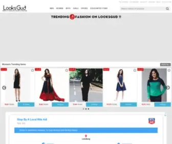Looksgud.com(India's Fashion Discovery Platform driven by community) Screenshot