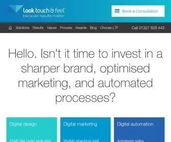 Looktouchfeel.co.uk(Digital Optimisation Agency Milton Keynes) Screenshot