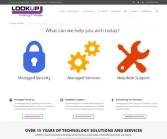 Lookup.com.au(Making IT simple) Screenshot