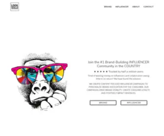LookWhoistrending.com(Influencer) Screenshot