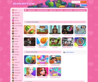 Loola2015.com(Free Loola games 2015) Screenshot
