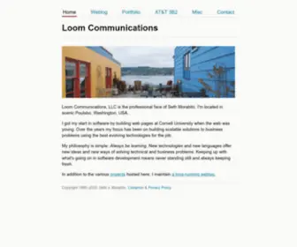 Loomcom.com(Loomcom) Screenshot