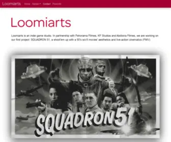 Loomiarts.com(Loomiarts) Screenshot