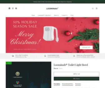 Loominah.com(Create an Ecommerce Website and Sell Online) Screenshot