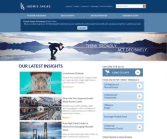 Loomissayles.com(Loomis, Sayles & Company) Screenshot