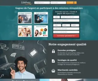 Loonea.com(Gagnez jusqu'à 40€/Jour) Screenshot