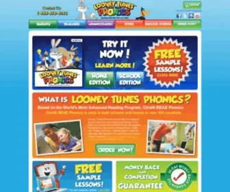 Looneytunesphonics.com(Looney Tunes Phonics) Screenshot