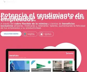 Loonfy.com(Un beneficio para empresas y empleados) Screenshot