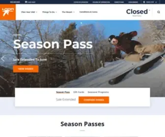 Loonmtn.com(Loon Mountain Resort) Screenshot