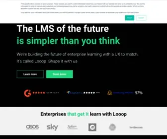 Looop.co(The LMS that drives performance) Screenshot