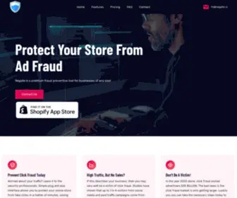 Loopcybersec.com(Protect Your Store From Ad Fraud) Screenshot