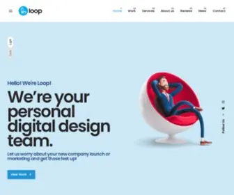 Loopdigital.co.uk(London Logo and Website Designers) Screenshot