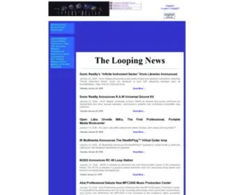Loopers-Delight.com(The Looping News) Screenshot