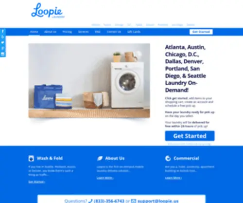 Loopie.us(Seattle, Portland, Austin & Denver Laundry Service) Screenshot