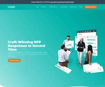Loopio.com(RFP Software for Growth) Screenshot