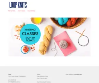 Loopknits.com(Craft blog) Screenshot