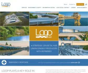 Loopllc.com(Louisiana Offshore Oil Port Services) Screenshot