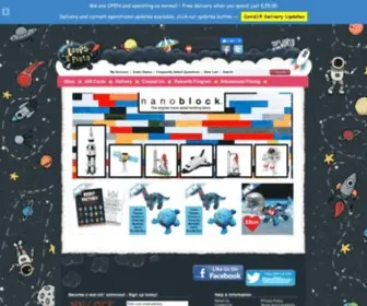 Loopsandpluto.com(The Children's Space Store) Screenshot
