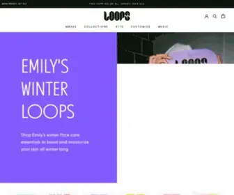 Loopsbeauty.com(Loops Beauty) Screenshot