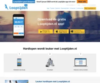 LooptijDen.nl(Maakt hardlopen leuker) Screenshot