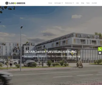 Looq-Media.de(3D Architekturvisualisierung & Produktdesign) Screenshot