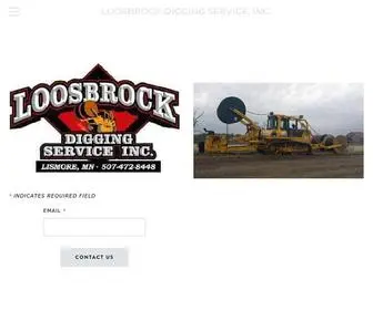 Loosbrock.com(Loosbrock Digging Service) Screenshot