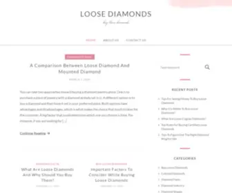 Loosediamondss.com(Diamond Ring Blog) Screenshot