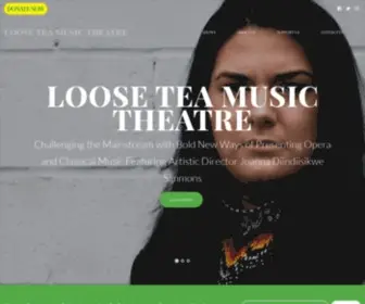 Looseteamusictheatre.com(Challenging the Mainstream) Screenshot