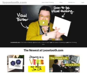 Loosetooth.com(ð¡ Visual Thinking for Life) Screenshot