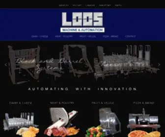 Loosmachine.com(Loos Machine & Automation) Screenshot